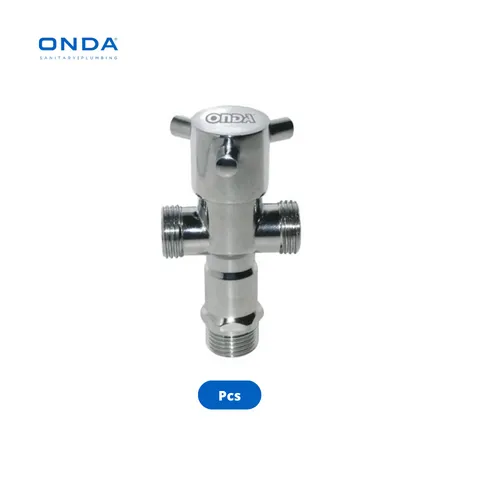 Onda Stop Kran 3 Cabang JF08ST Pcs - Sumber Sentosa