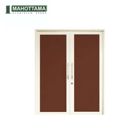 Mahottama Mas 06 Brown Ivory - Pintu Aluminium 174 x 215 174 x 215 Cm - Surabaya