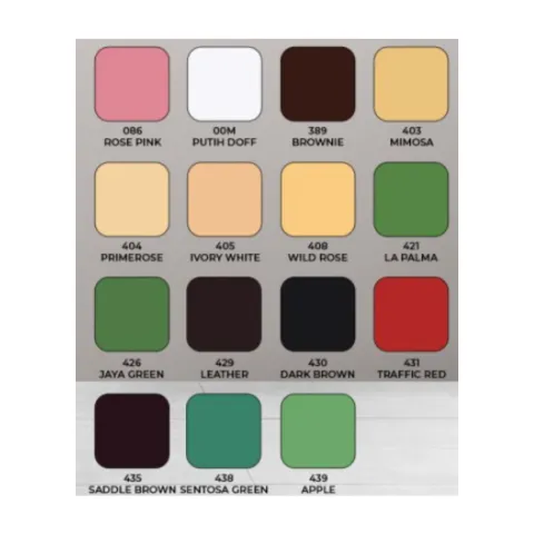 Pacific Paint Glotex Super Synthetic Paint 0,9 Liter C27-Niagara Green - Surabaya