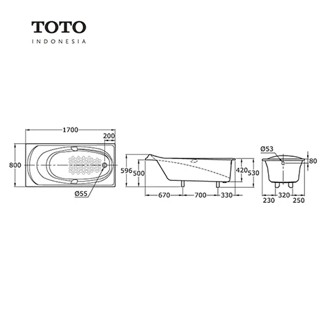 TOTO PPY 1710 HPTEY Pcs - Surabaya