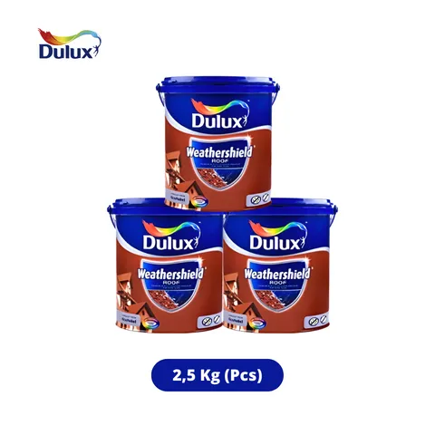 Dulux Weathershield Roof 2,5 Kg 40504-Dark Grey - Sinar Kota Jaya