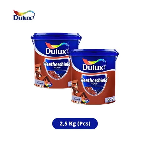 Dulux Weathershield Roof 2,5 Kg 43044-Teracotta - Sinar Kota Jaya