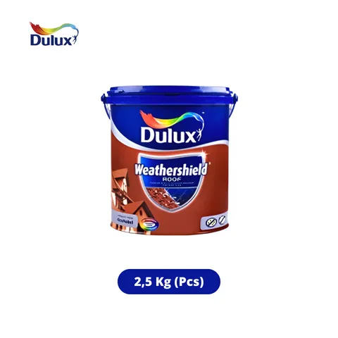 Dulux Weathershield Roof 2,5 Kg 40504-Dark Grey - Dua Saudara