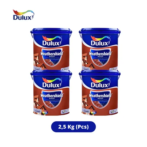 Dulux Weathershield Roof 2,5 Kg 43044-Teracotta - Sinar Kota Jaya