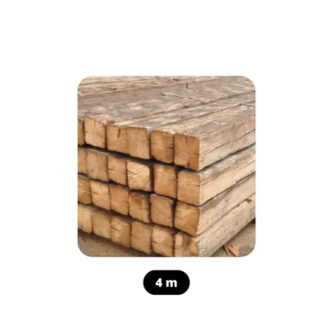 Kayu Lokal 4 Meter 4 cm x 6 cm - Surabaya