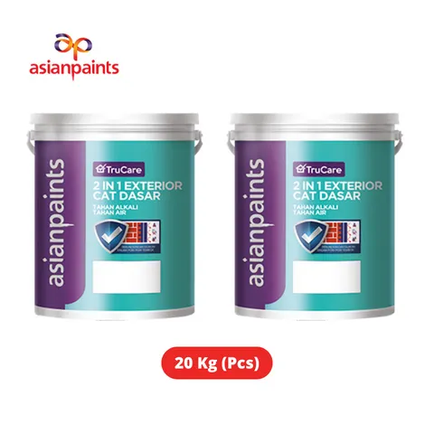 Asian Paints Tru Care 2 In 1 Exterior Cat Dasar 20 Kg 20 Kg - Surabaya