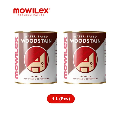 Mowilex Woodstain Cat Kayu 1 L WS 300 - Oak - Sinar Gemilang