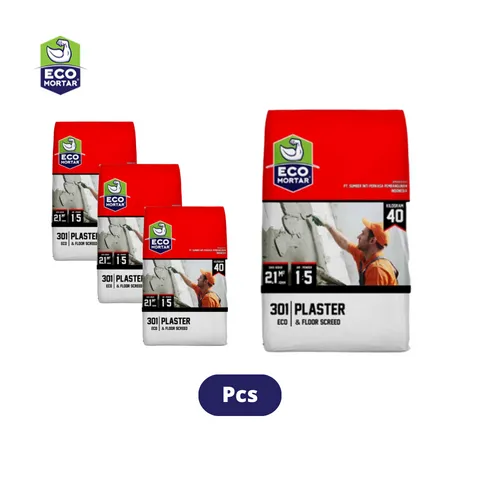 ECO 301  Plaster & Perata Lantai 40 Kg - @Tambaksari