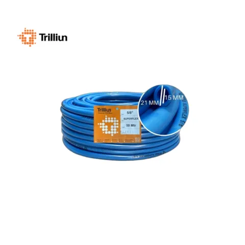 Trilliun Selang Air PVC Superflex Biru Meter 1" - Cahaya 7296
