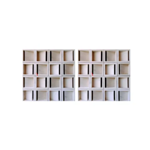Roster Minimalis Lubang 1 Putih 1 M2 (Isi 25 Pcs) Putih - Surabaya
