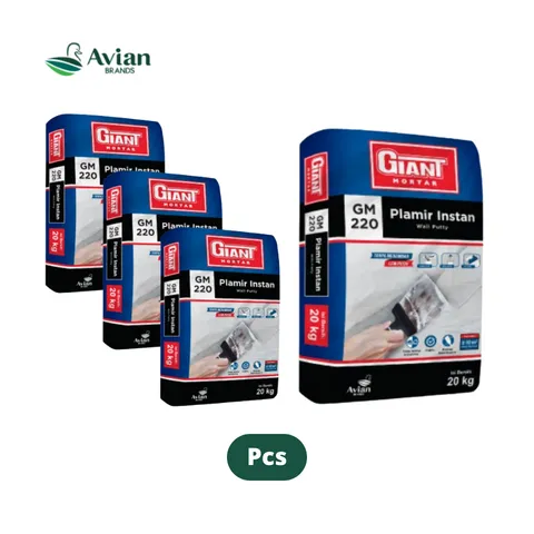 Giant Mortar 220 Plamir Instan 20 Kg
