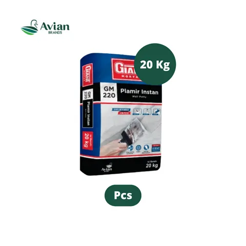 Giant Mortar 220 Plamir Instan 20 Kg