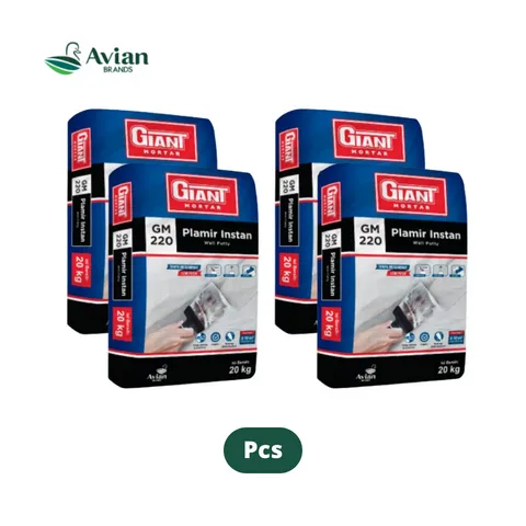 Giant Mortar 220 Plamir Instan 20 Kg 20 Kg - Sumber Bumi Mulia