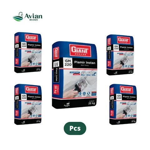 Giant Mortar 220 Plamir Instan 20 Kg