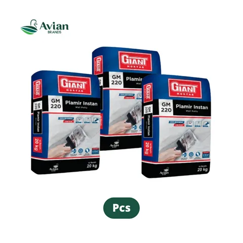 Giant Mortar 220 Plamir Instan 20 Kg