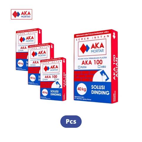 Aka Mortar Aka 100 Acian Permukaan Plaster 40 Kg Sak - Surabaya