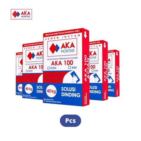Aka Mortar Aka 100 Acian Permukaan Plaster 40 Kg Sak - Surabaya