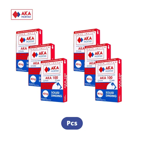 Aka Mortar Aka 100 Acian Permukaan Plaster 40 Kg