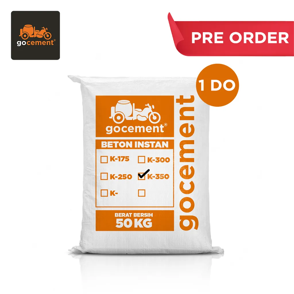 GoCement Beton Instan K-300 1 DO 1 DO (160 Sak) Surabaya - Surabaya