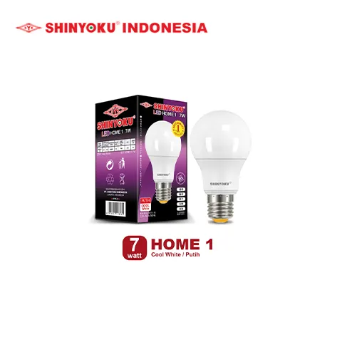 Shinyoku Lampu LED Home 1 (7W) - Putih