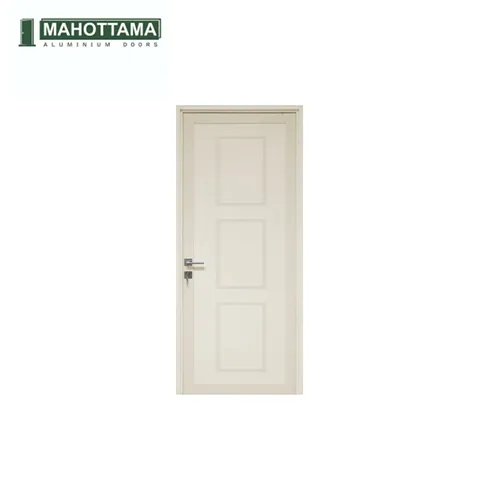 Mahottama Mas28 Ivory - Pintu Aluminium 90 x 215 90 x 215 Cm Kanan - Surabaya