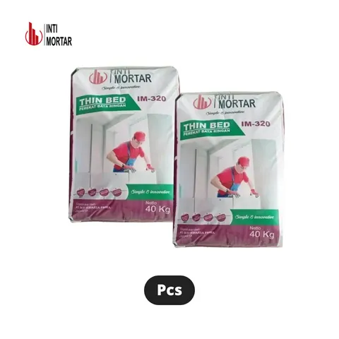 Inti Mortar 320 Perekat Bata Ringan 40 Kg