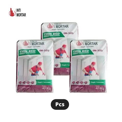 Inti Mortar 320 Perekat Bata Ringan 40 Kg