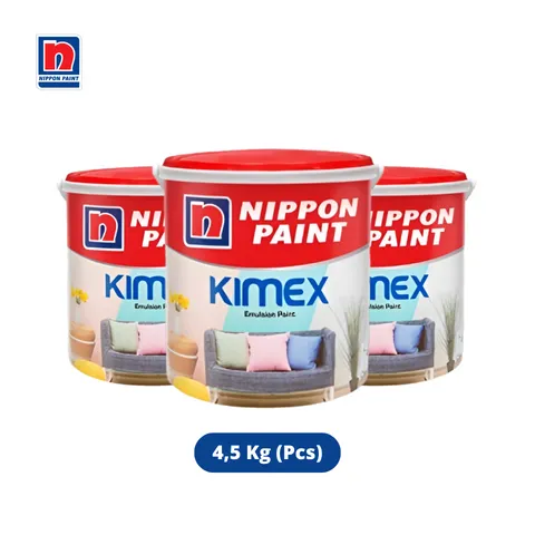 Nippon Paint Kimex Emulsion Paint 4,5 Kg 621-Ivory - Surabaya