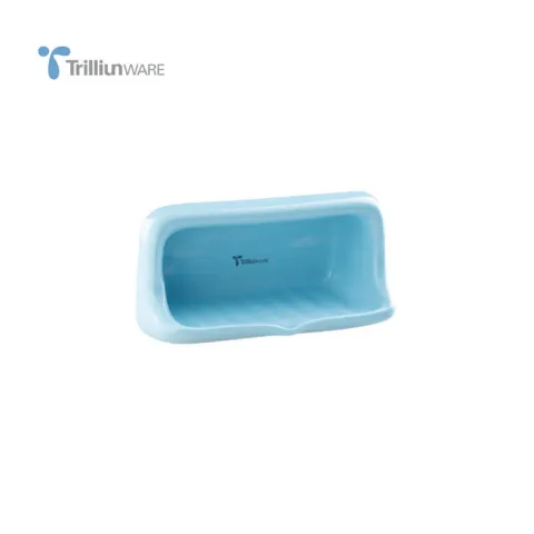 Trilliun Soap Dish Tempat Sabun Light Blue Pcs - Sumber Baru