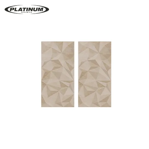 Platinum Keramik Tunisia Rec Brown Decor 30n Cm x 60 Cm - Surabaya