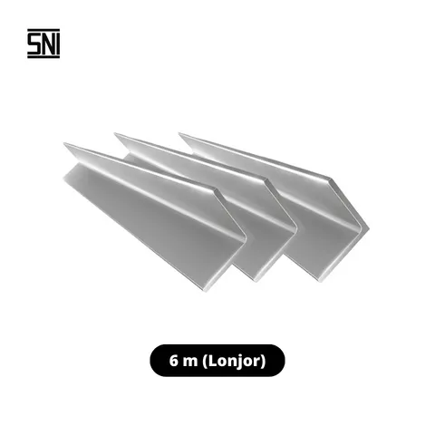 Besi Siku SNI 6 Meter 40 mm x 40 mm x 3 mm - Sinar Kota Jaya