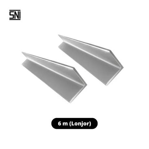 Besi Siku SNI 6 Meter 50 mm x 50 mm x 4 mm - Sinar Kota Jaya