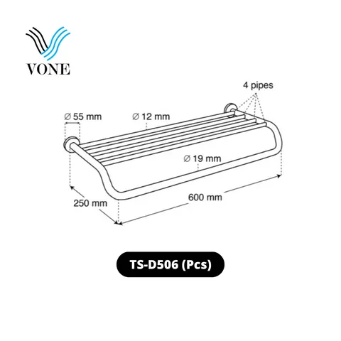 Vone Towel Rack TS-D506 Pcs - Surabaya