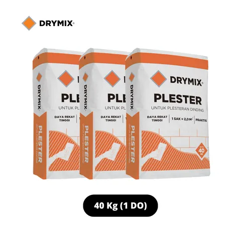 Drymix Plester 40 Kg 1 DO (8 Ton)