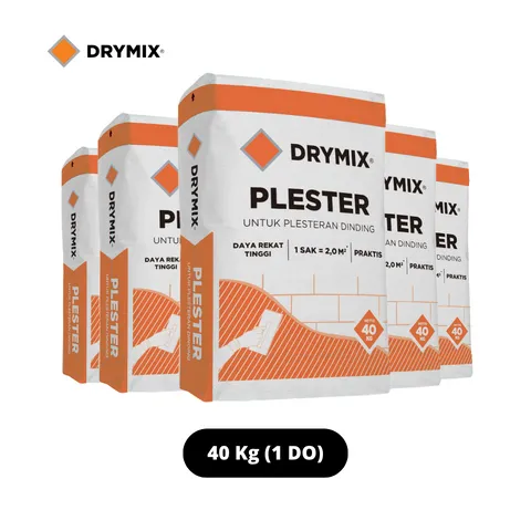 Drymix Plester 40 Kg 1 DO (8 Ton)