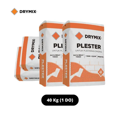 Drymix Plester 40 Kg 1 DO (8 Ton)
