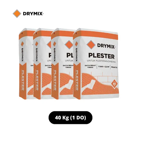 Drymix Plester 40 Kg 1 DO (8 Ton)
