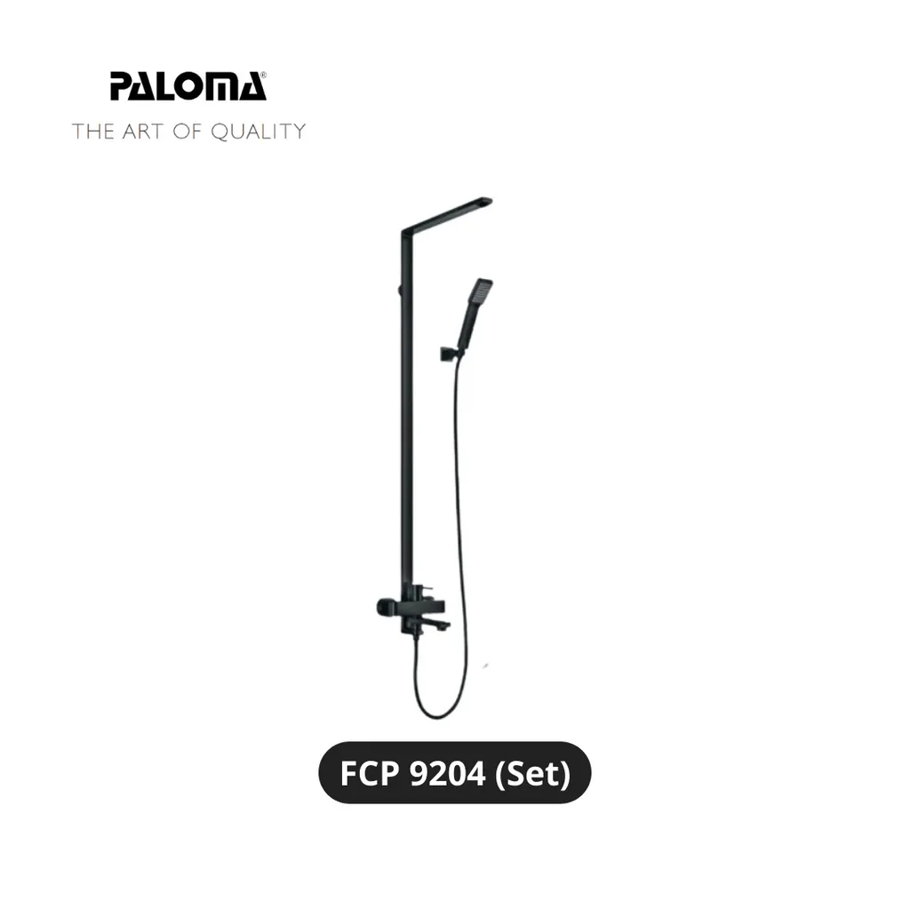 Paloma FCP 9204 Kran Shower Tiang Silver - Surabaya