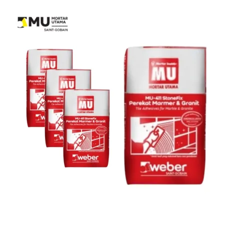 MU 411 Stone Fix Perekat Marmer dan Granit 40 Kg Sak - Surabaya