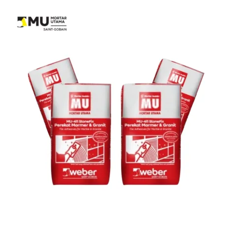 MU 411 Stone Fix Perekat Marmer dan Granit 40 Kg Sak - Surabaya