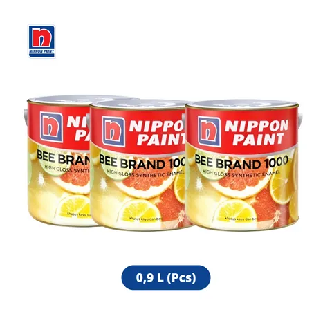 Nippon Paint Bee Brand 1000 0,9 L 135-Emerland - Sinar Gemilang