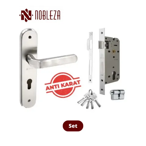Nobleza Door Handle Stainless Alto SS