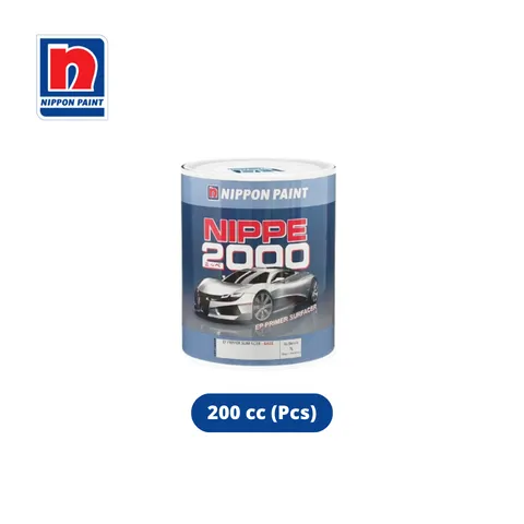 Nippon Paint Nippe 2000 EP Primer Surfacer 200 cc 480-Super Black - Surabaya