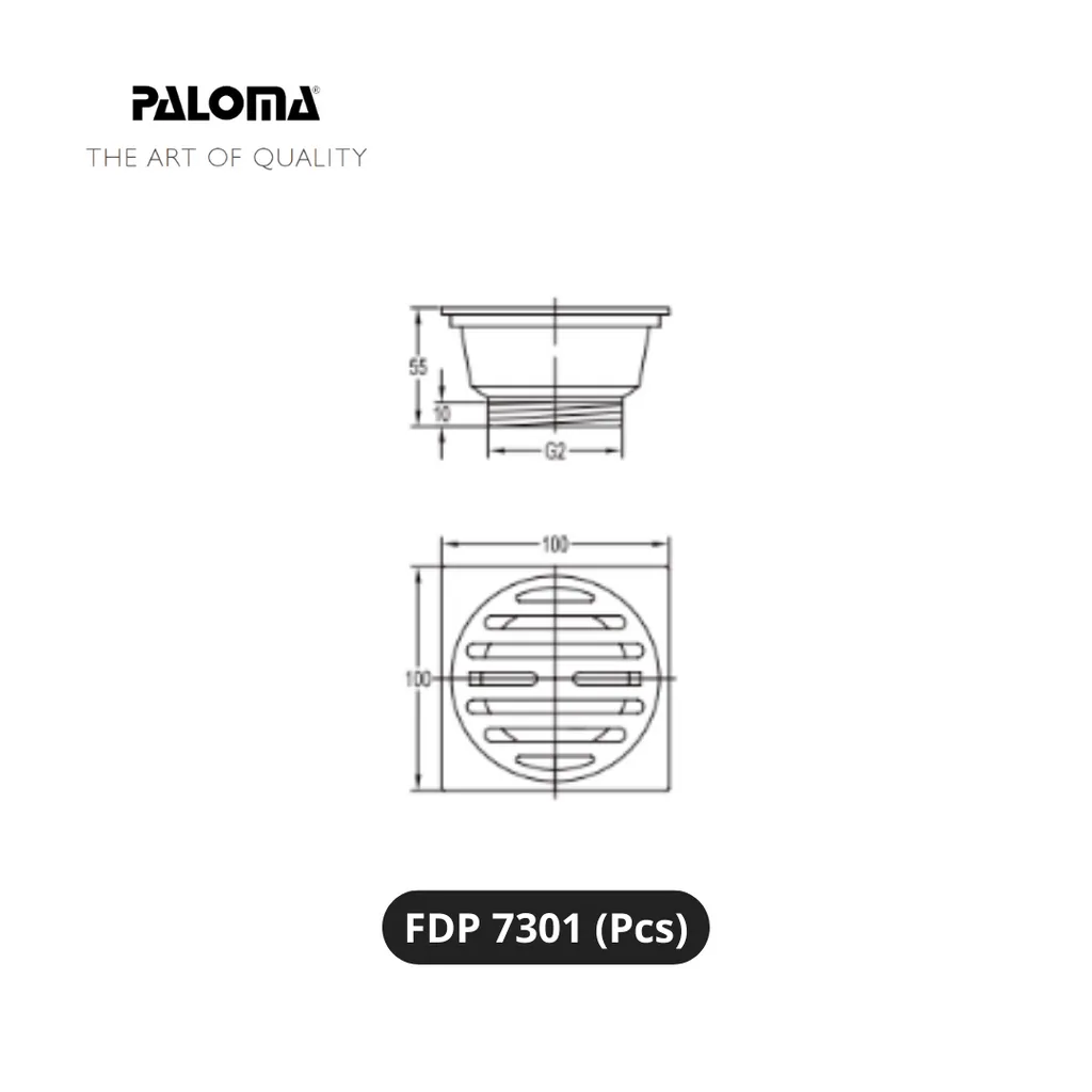 Paloma FDP 7301 Floor Drain