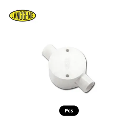 Langgeng Fitting Pipa Conduit Juction Box Throught