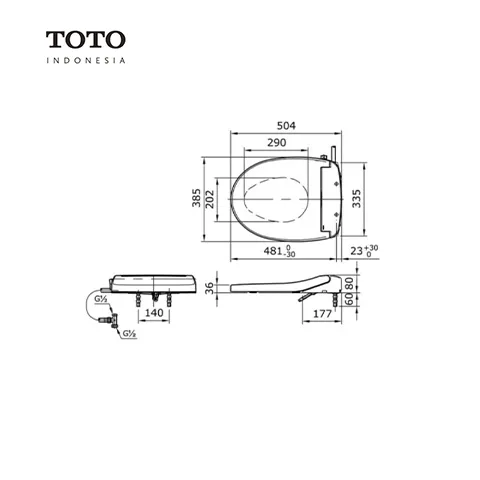 TOTO TCW 08 S
