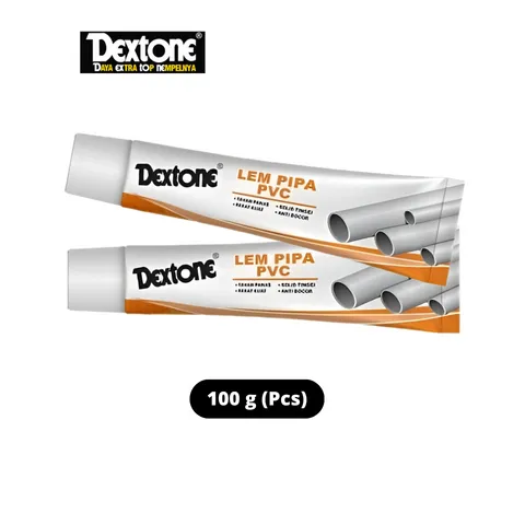 Dextone Lem PVC Tube 100 Gram - Surabaya