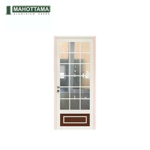 Mahottama Mas30 Brown Ivory - Pintu Aluminium 120 x 215 Cm Kiri 120 x 215 Cm - Surabaya