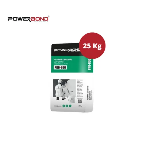 Powerbond Pro-860 Plamir Dinding Superior 25 Kg Sak - Surabaya