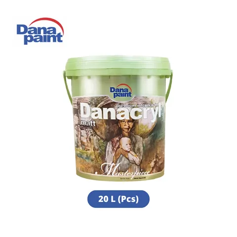 Dana Paint Danacryl Matt 20 L Brilliant White - Surabaya